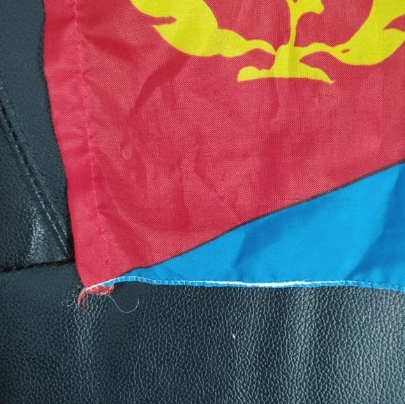 Eritea Flag 12" x 10" - Used, Acceptable Condition - Picture 3 of 7